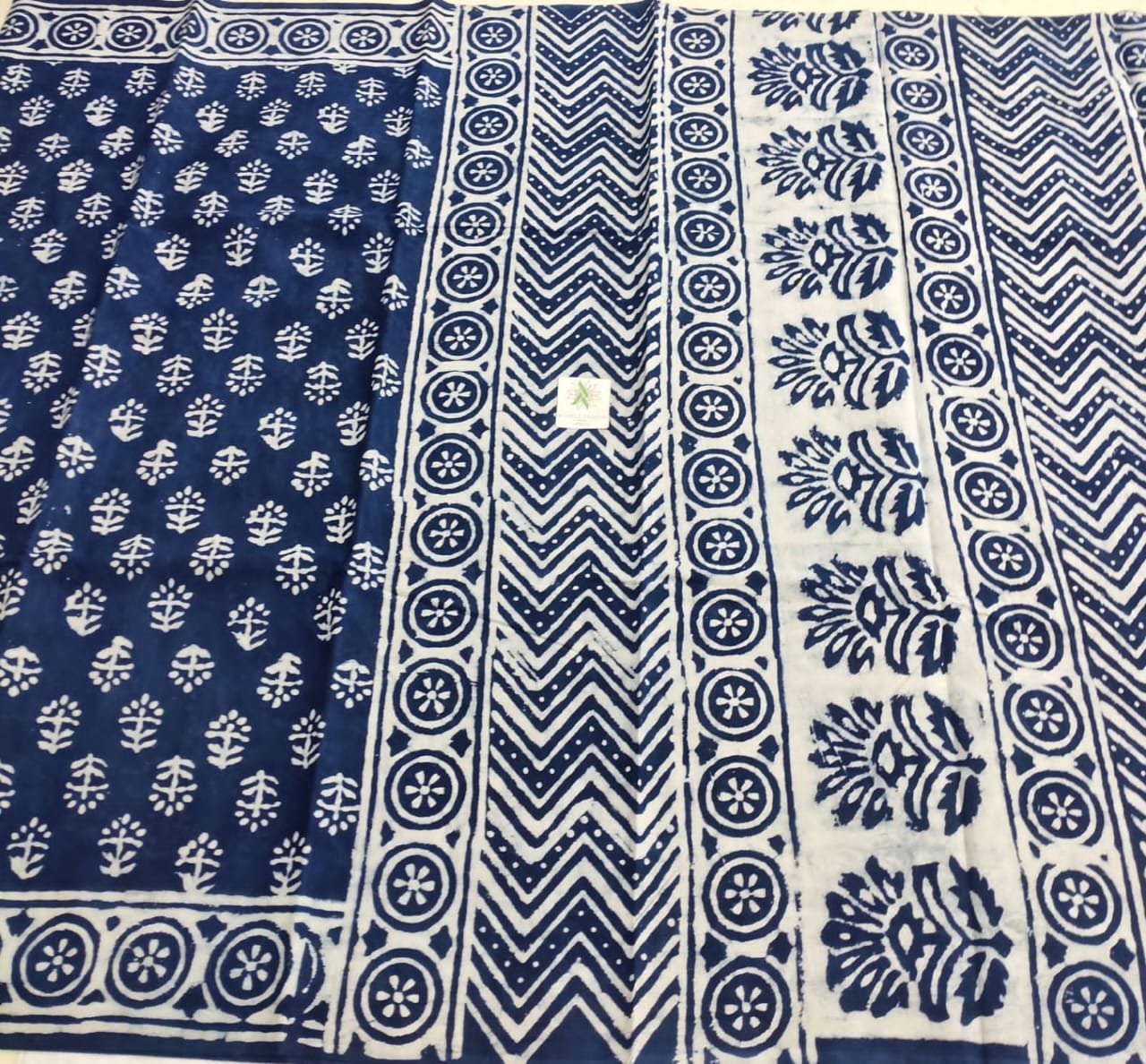 Baguru Cotton ( Blue, White )