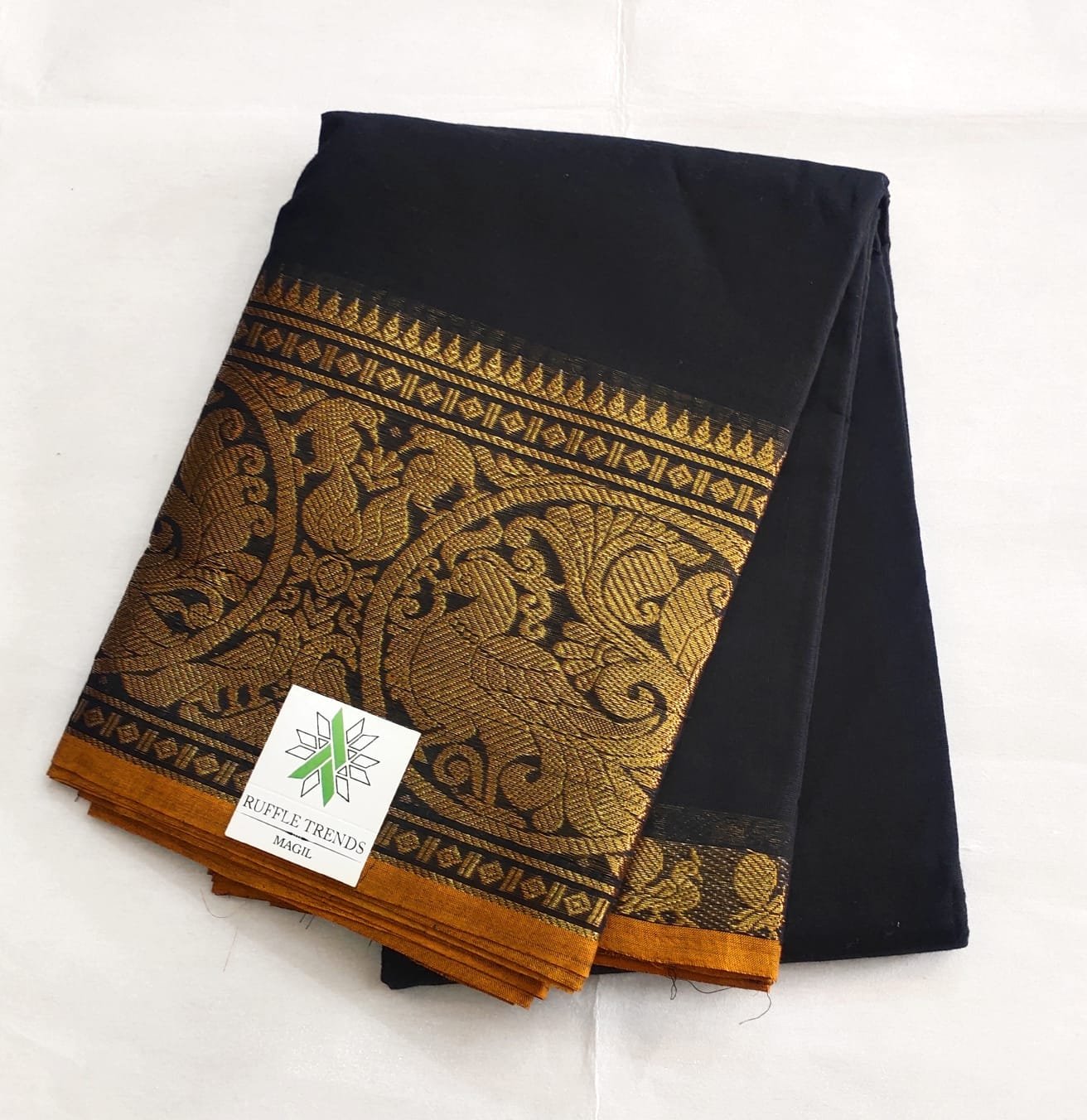 Yalini South Cotton ( Black, Gold )