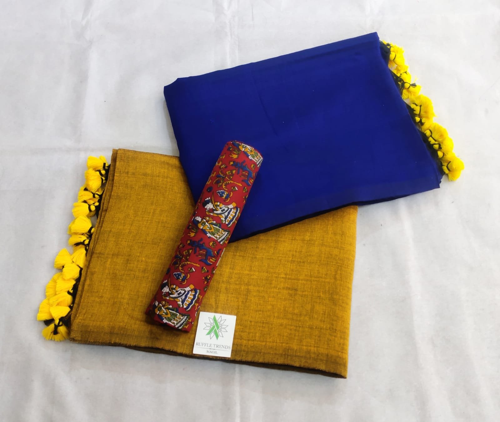 Rumi (Royal Blue,Mustard,Maroon)